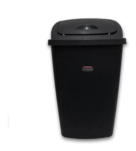 RECIPIENTE RESIDUOS NEGRO 50LTS [926 NEGRO]