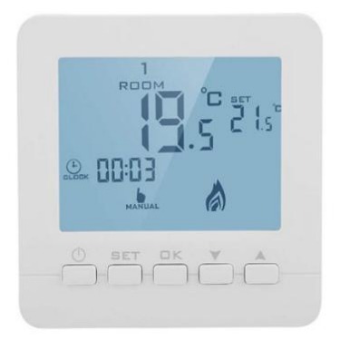 TERMOSTATO DIGITAL ASUA CON BOTON PROGRAMABLE - 220V - CAL-VDR-0147 (copia)