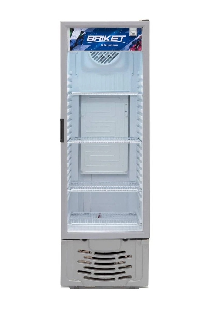HELADERA EXHIBIDORA VERTICAL 417LTS - BRIKET [M4300]