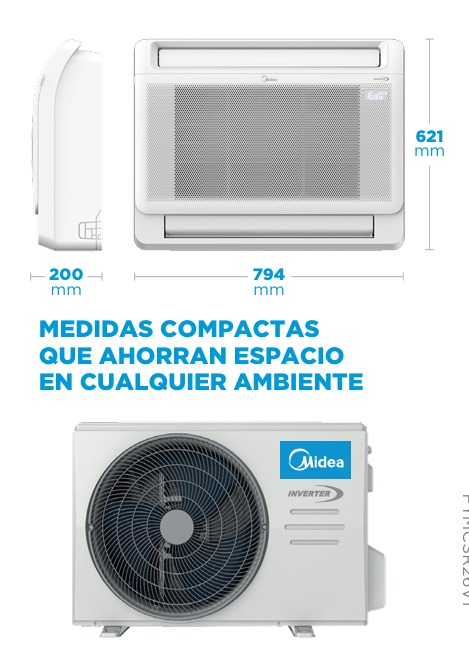 KIT CONJUNTO SPLIT CARRIER INVERTER SMART 2200 FR/H - R32 (RESIDENCIAL) [53HVN09GN81F] (copia)