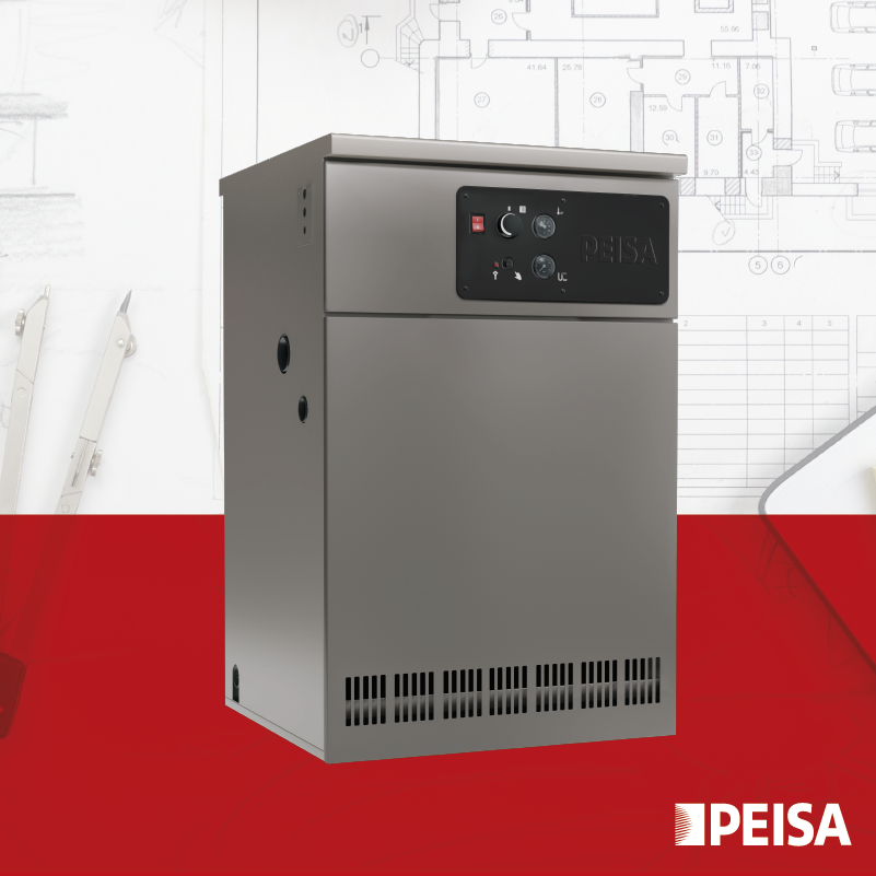 CALDERA PEISA MODELO:XP80 - B36000 - GAS NATURAL