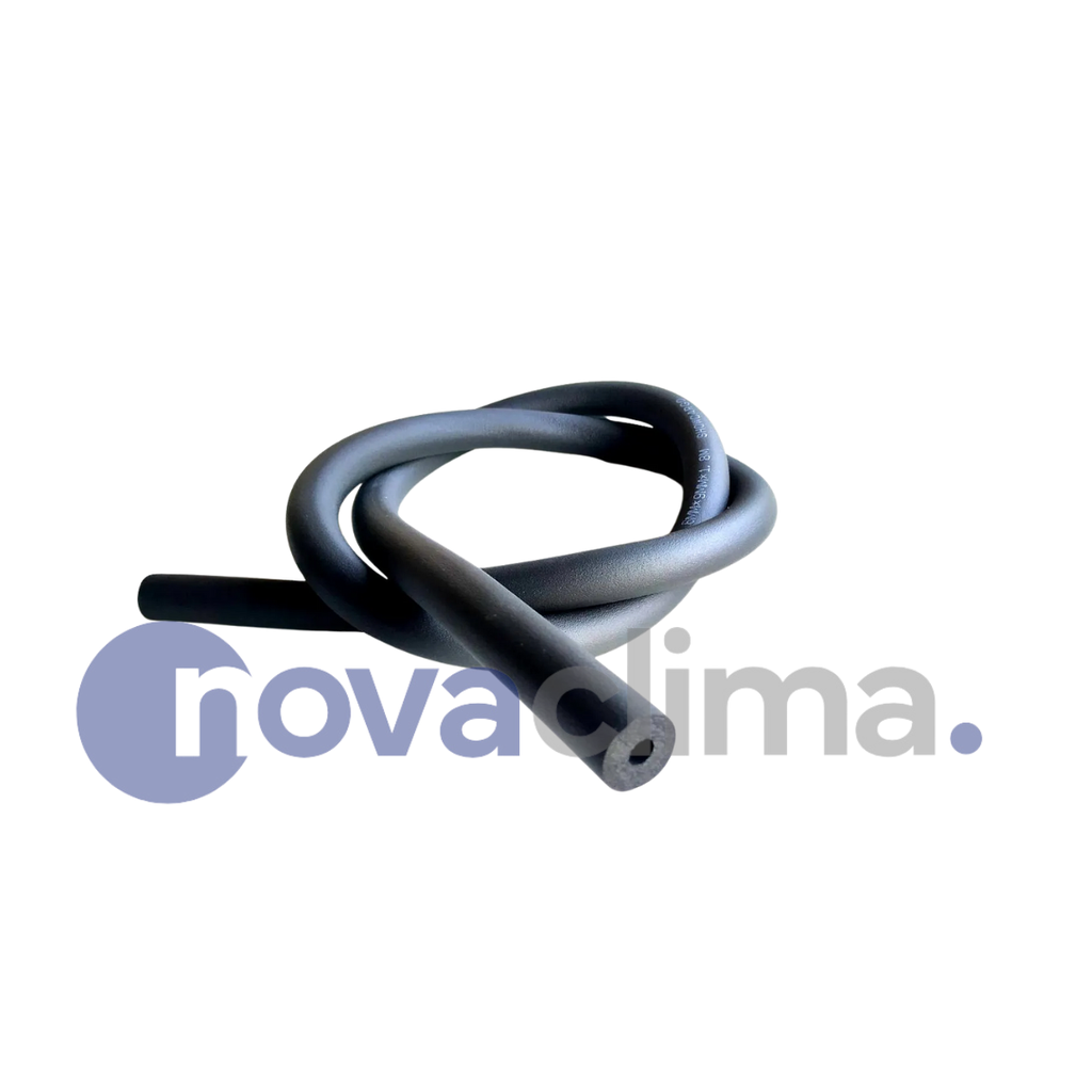 AISLACION ELASTOMERICA NEGRA 5/8" 9MM POR METRO - NOVA CLIMA