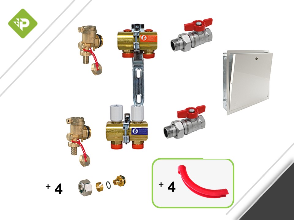 PACK COLECTOR COMPLETO 2 CIRCUITOS - GIACOMINI - CON GABINETE