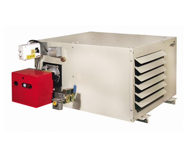 GENERADOR DE AIRE CALIENTE AEROTERMO CON QUEMADOR GAS NATURAL Y MENSULAS MODELO AG-40 -CIROC
