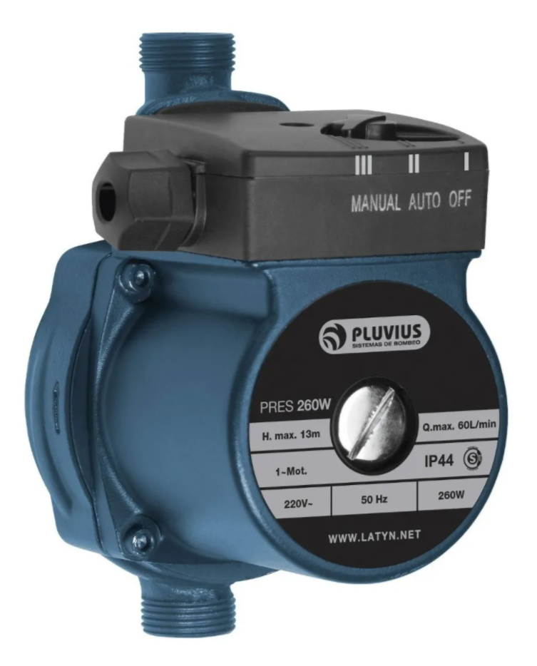 BOMBA PRESURIZADORA PLUVIUS TE 260W/220V/50 HZ - 2335