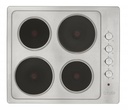[23120] ANAFE ELECTRICO ACERO INOXIDABLE 4 HORNALLAS - CLEVER