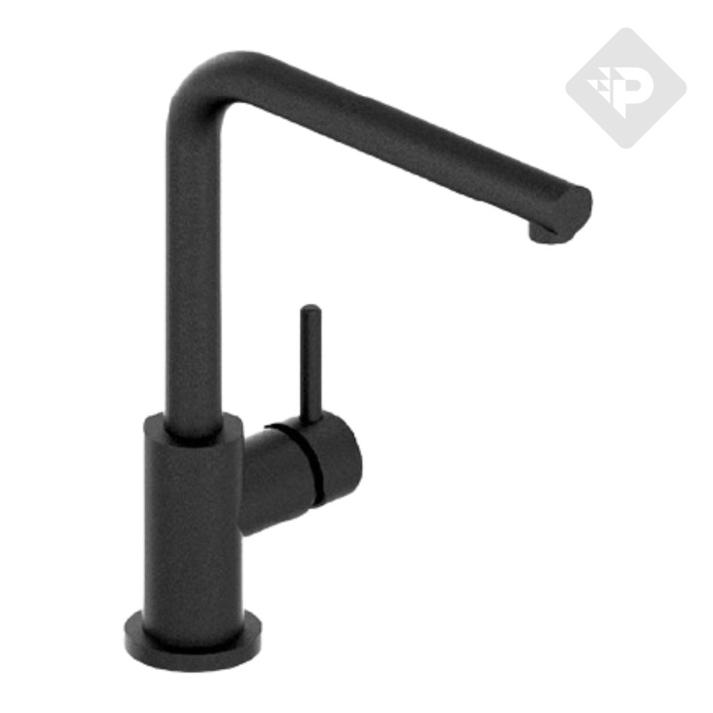 GRIFERIA MONOCOMANDO PICO RECTO DISCOVERY - BLACK