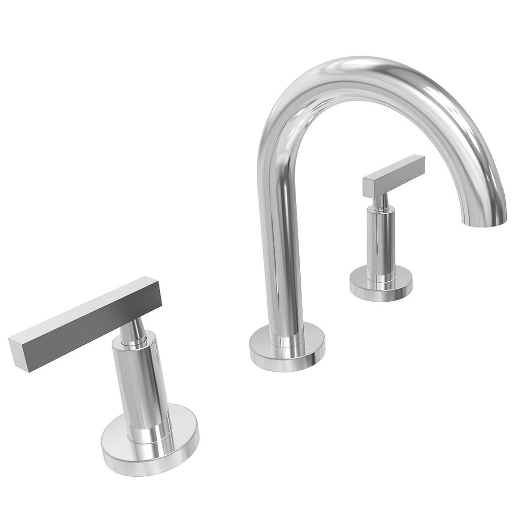 GRIFERIA LAVATORIO LOOK LEVER HIDORMET - CROMO - 10 AÑOS DE GARANTIA