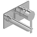 GRIFERIA LAVATORIO DE PARED STORM HIDROMET - CROMO - 10 AÑOS DE GARANTIA