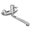 GRIFERIA COCINA PARED MONOCOMANDO EXTERIOR FLAT HIDROMET - CROMO - 10 AÑOS DE GARANTIA