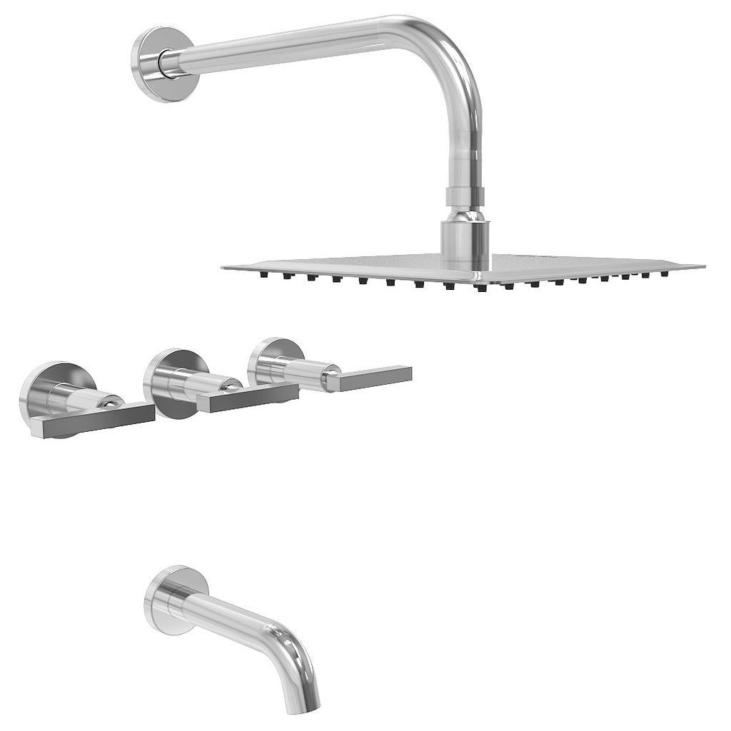 GRIFERIA MONOCOMANDO DISCOVERY HIDROMET - PICO CURVO - CROMO - 10 AÑOS DE GARANTIA