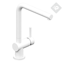 GRIFERIA MONOCOMANDO COCINA JOCKEY HIDROMET -PICO RECTO - WHITE - 10 AÑOS DE GARANTIA