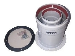KIT SALIDA VERTICAL COAXIAL Ø60/100 PEISA