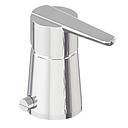 GRIFERIA BIDET CON TRANSFERENCIA MONOCOMANDO FLAT HIDROMET - CROMO - 10 AÑOS DE GARANTIA