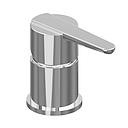 BIDET SIN TRANSFERENCIA MONOCOMANDO FLAT HIDROMET - CROMO - 10 AÑOS DE GARANTIA [8407CRCR]