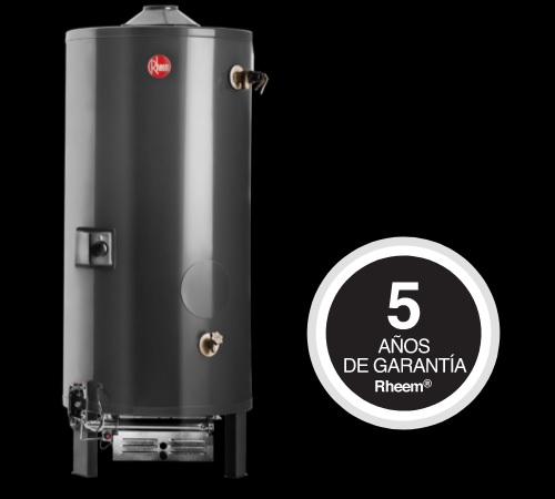 TERMOTANQUE A GAS PROFESIOANL RHEEM - 250 LITROS - 5 AÑOS DE GARANTIA