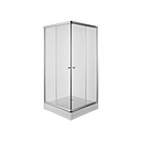 CABINA DUCHA RECTANGULAR 900 x 900 PIAZZA - CON RECEPTACULO DESCARGA