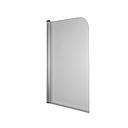 Mampara Ducha Baño 150cm Piazza Vidrio Templado 5mm Rebatibl