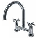 GRIFERIA MESADA COCINA BICOMANDO SUN HIDROMET - BLACK - 10 AÑOS DE GARANTIA [4571CRCR]]