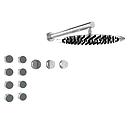 GRIFERIA BICOMANDO DUCHA 2 VIAS CON TRANSFERENCIA CON ESCOCESA LUXURY CROMO HIDROMET – 10 AÑOS DE GARANTÍA [15067CRCR]