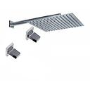 GRIFERIA BICOMANDO DUCHA SIN TRANSFERENCIA BLOCK UP CROMO HIDROMET – 10 AÑOS DE GARANTÍA [34004CRCR]