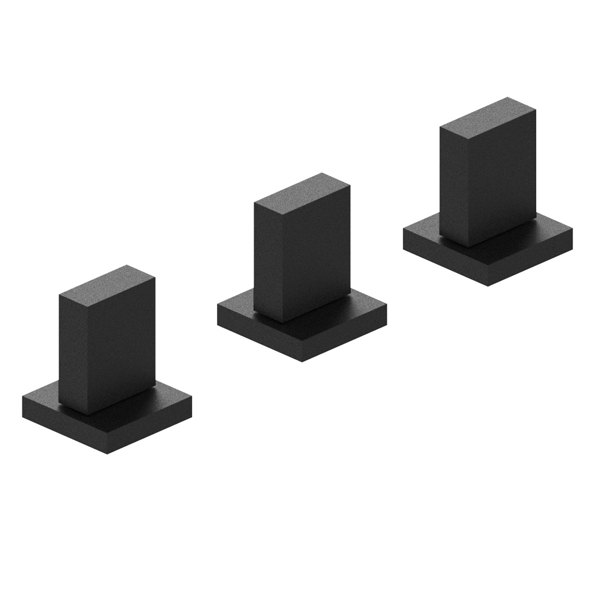 GRIFERIA BICOMANDO BIDET BLOCK UP BLACK HIDROMET – 10 AÑOS DE GARANTÍA [34002NEGR]