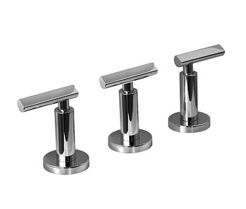 GRIFERÍA BIDET BICOMANDO FLAT LEVER CROMO - HIDROMET - 10 AÑOS DE GARANTÍA [84107CRCR]