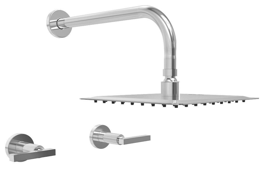 GRIFERIA BICOMANDO DUCHA SIN TRANSFERENCIA LOOK LEVER CROMO HIDROMET – 10 AÑOS DE GARANTÍA [31109CRCR]