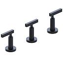 GRIFERIA BICOMANDO BIDET LOOK LEVER BLACK HIDROMET – 10 AÑOS DE GARANTÍA [31107NEGR]