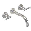 GRIFERIA BICOMANDO LAVATORIO DE PARED SUN LEVER CROMO HIDROMET – 10 AÑOS DE GARANTÍA [04590CRCR]