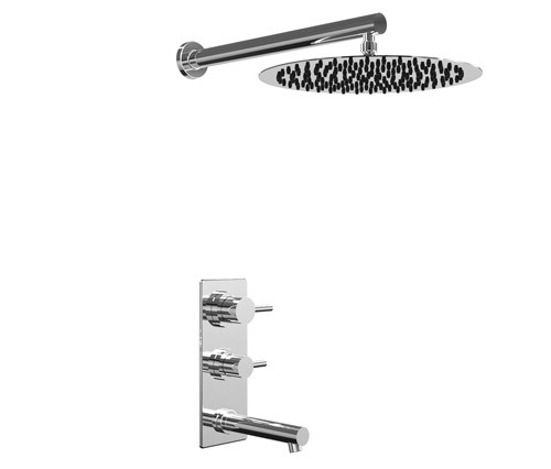 GRIFERIA MONOCOMANDO DUCHA CON TRANSFERENCIA ONE CROMO – 10 AÑOS DE GARANTÍA [03003CRCR]