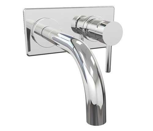 GRIFERIA MONOCOMANDO LAVATORIO DE PARED VECTOR CROMO – 10 AÑOS DE GARANTÍA [42180CRCR]