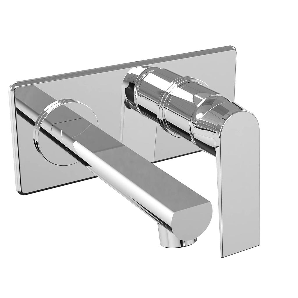 GRIFERIA MONOCOMANDO LAVATORIO PARED RAPTOR CROMO – 10 AÑOS DE GARANTÍA [9480CRCR]