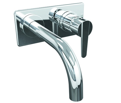 GRIFERIA MONOCOMANDO LAVATORIO DE PARED FLAT CROMO – 10 AÑOS DE GARANTÍA [08480CRCR]