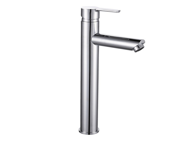 GRIFERÍA MONOCOMANDO CALYX LAVATORIO MESADA ALTO CROMO HYDROS [31911]