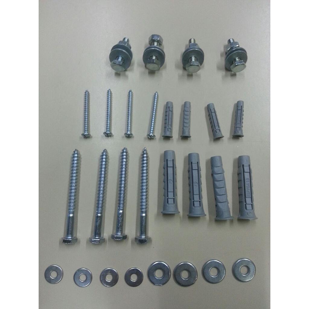 KIT DE TORNILLOS PARA SPLIT - APTO LADRILLO HUECO