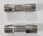 Niples flexibles para conexión de radiador - Extensibles 8 a 12cm - Pack por 2 unidades