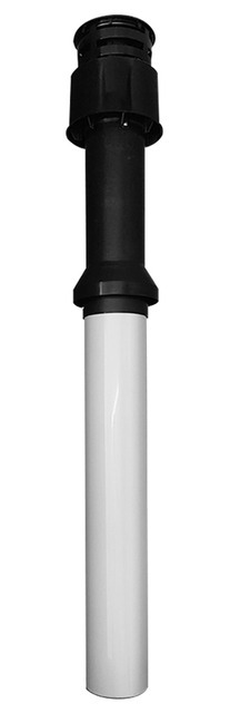 KIT TUBO CON TERMINAL SALIDA VERTICAL DIVA/TECNO Ø80/125 - PEISA [10001434]