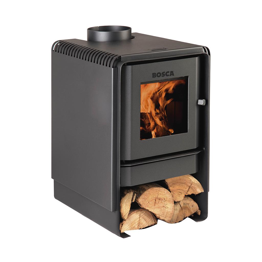 SALAMANDRA BOSCA ECO 350 - ESTUFA A LEÑA - 130 m2 - 6.448 Kcal/h - [E350]