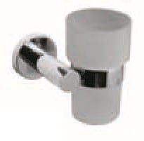 ACCESORIO PORTA CEPILLO DYNAMIC CROMO -  HIDROMET [08511CRCR]