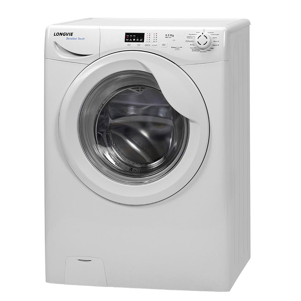 LAVARROPAS - 6,5KG - 1.000 RPM CARGA FRONTAL  BLANCO - LONGVIE  [L16510]