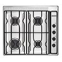 ANAFE STD - ENCASTRABLE A GAS LONGVIE  60CM - INOXIDABLE - EFICIENCIA "A" [A2600XF / RXF] (copia)