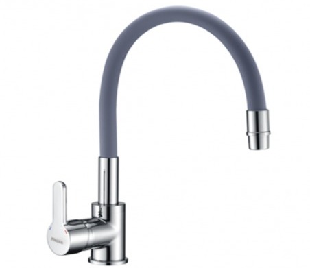 GRIFERÍA MONOCOMANDO EMBLEM COCINA MESADA CON MANGUERA AZUL  PIAZZA [10016AZ] (copia)