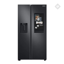 HELADERA INVERTER NO FROST 685L CON DISPENSER - EFICIENCIA ENERGÉTICA: A - FAMILY HUB - SPACEMAX - NEGRO - SAMSUNG [RS27T5561B1] (KITCHEN)