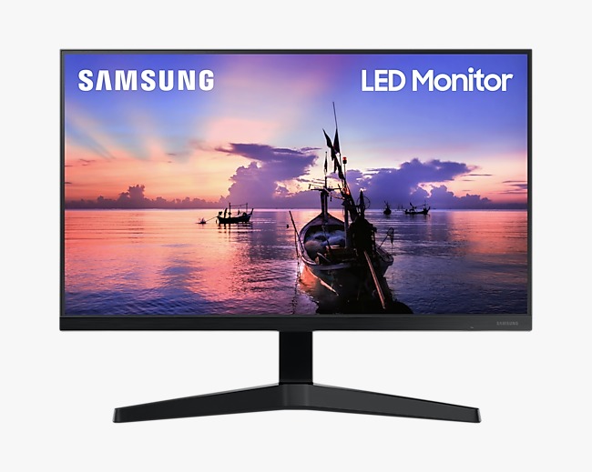MONITOR LED 24" FLAT IPS - SAMSUNG [LF24T350FHLCZB]