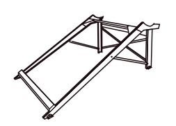 ESTRUCTURA PARA TERMOTANQUE SOLAR PRS 300lts - PEISA [10001603]