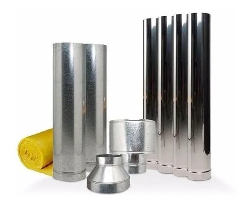  KIT TECHO 6" INOX - PARA CALEFACCION  - TROMEN [05-000-007]