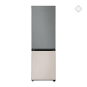 HELADERA NO FROST BESPOKE GRAY/BEIGE - SAMSUNG [SARB33A3070GB]