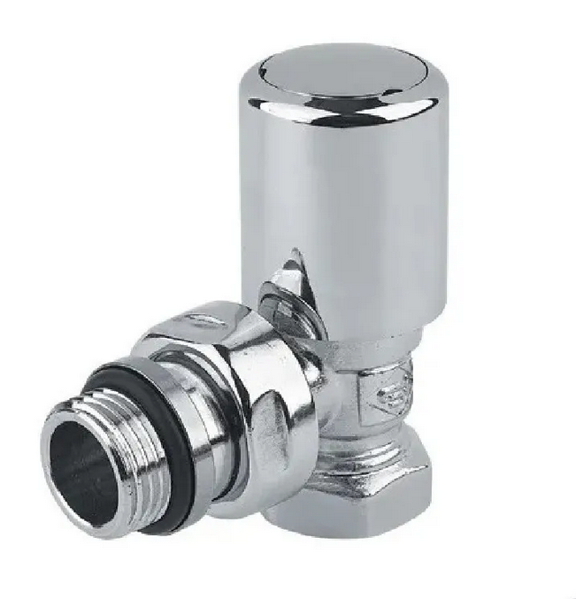 VALVULA ESCUADRA MANUAL 1/2" CROMADA PARA NIPLE - PEISA [10001632]