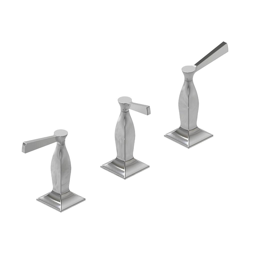 GRIFERÍA BIDET BICOMANDO NEW CASTLE ETS LEVER BLANCO - HIDROMET - 10 AÑOS DE GARANTÍA [51007BLBL]